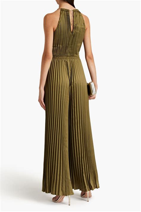 jumpsuit michael kors sale|michael kors pleated jumpsuit.